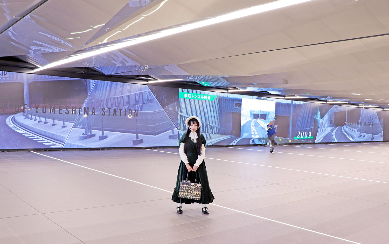 2025年3月の夢洲駅